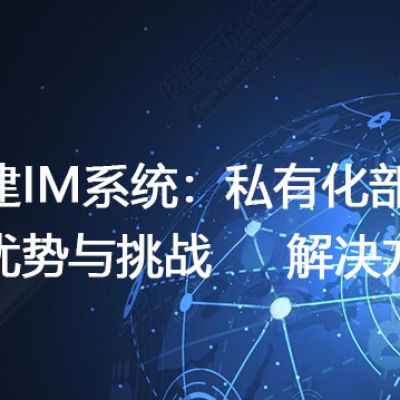 自建IM系统：私有化部署的优势与挑战  解决方案--解决方案//世耕通信  即时通讯（IM）私有化部署