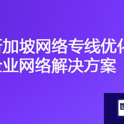 新加坡公司连接到工厂ERP慢，新加坡网络专线优化企业网络？？？解决方案//世耕通信ERP、OA专网服务商