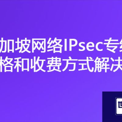 OA办公系统在新加坡网速慢，新加坡网络IPsec专线价格和收费方式？？？解决方案//世耕通信海外云专网