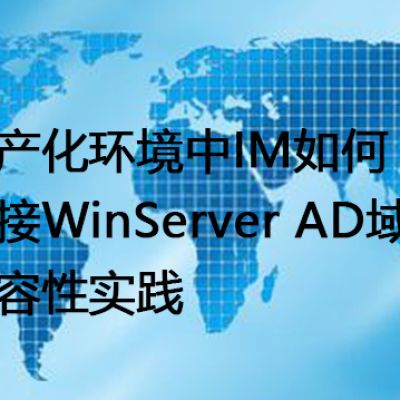 国产化环境中IM如何对接WinServer AD域？兼容性实践--解决方案//世耕通信即时通讯（IM）私有化部署