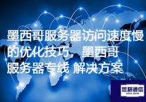 墨西哥服务器访问速度慢的优化技巧，墨西哥服务器专线？？？解决方案//世耕通信全球ERP、OA办公专网