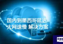 国内到墨西哥延迟大网速慢​？？？解决方案//世耕通信全球ERP、OA办公专网