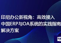印尼办公新视角：高效接入中国ERP与OA系统的实践指南？？？解决方案//世耕通信全球ERP、OA办公专网