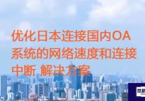 优化日本连接国内OA系统的网络速度和连接中断？？？解决方案//世耕通信全球ERP、OA办公专网