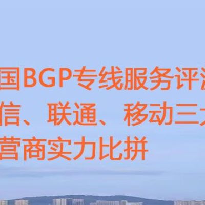 跨国BGP专线服务评测：电信、联通、移动三大运营商实力比拼？？？解决方案//世耕通信全球ERP、OA办公专网