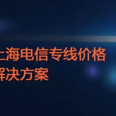 上海电信专线价格？？？解决方案//世耕通信全球ERP、OA办公专网