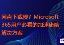 网盘下载慢？Microsoft 365用户必看的加速秘籍？？？解决方案//世耕通信全球ERP、OA办公专网