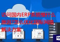 访问国内ERP系统慢什么原因?怎么优化国际网络？？？？解决方案//世耕通信全球ERP、OA办公专网