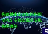 构建越南企业如何利用MPLS 专线实现分支机构间通信？？？？解决方案//世耕通信全球办公专网