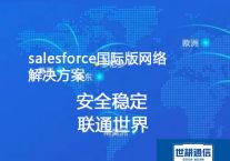 如何解决公司访问salesforce卡顿？？？解决方案----世耕通信salesforce专网  