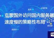 克服国外访问国内服务器速度慢的策略性布局？？？？解决方案//世耕通信全球办公专网专线