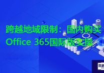 跨越地域限制：国内购买Office 365国际版实操？？？？解决方案//世耕通信全球办公专网专线