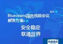 公司使用BlueJeans国际会议卡顿、掉线？？？解决方案----世耕通信BlueJeans视频会议专网 