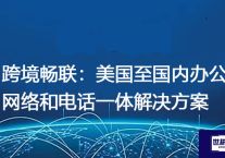 跨境畅联：美国至国内办公网络和电话一体解决方案？解决方案//世耕通信全球办公专网专线