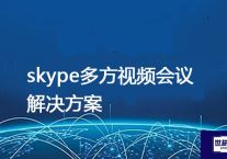 skype多方视频会议​ ？？？解决方案//世耕通信全球办公Skype专网专线