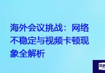 海外会议挑战：网络不稳定与视频卡顿现象全解析 ？？？世耕通信全球视频会议专网专线