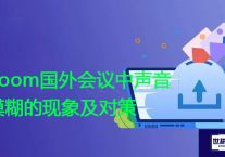 Zoom国外会议中声音模糊的现象及对策？解决方案//世耕通信全球Zoom视频会议专网专线