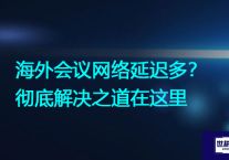 海外会议网络延迟多？彻底解决之道在这里？？？世耕通信全球视频会议专网专线