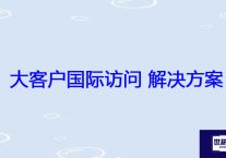 大客户国际访问？？？解决方案//世耕通信全球办公专网专线