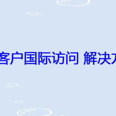 大客户国际访问？？？解决方案//世耕通信全球办公专网专线