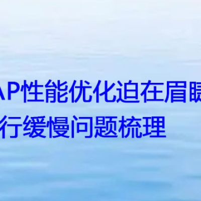 SAP性能优化迫在眉睫：运行缓慢问题梳理？？？解决方案//世耕通信全球办公专网专线