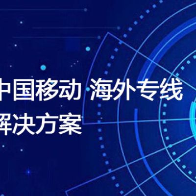 中国移动 海外专线？？？解决方案//世耕通信全球办公专网专线