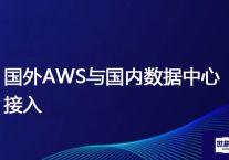 国外AWS与国内数据中心接入 ？解决方案//世耕通信全球办公专网专线